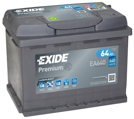 EA640 Baterie EXIDE Premium 12v 64ah 640A EXIDE 